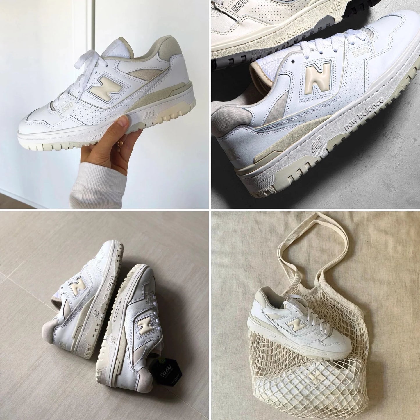 NB 550 Silver Birch (Womens)